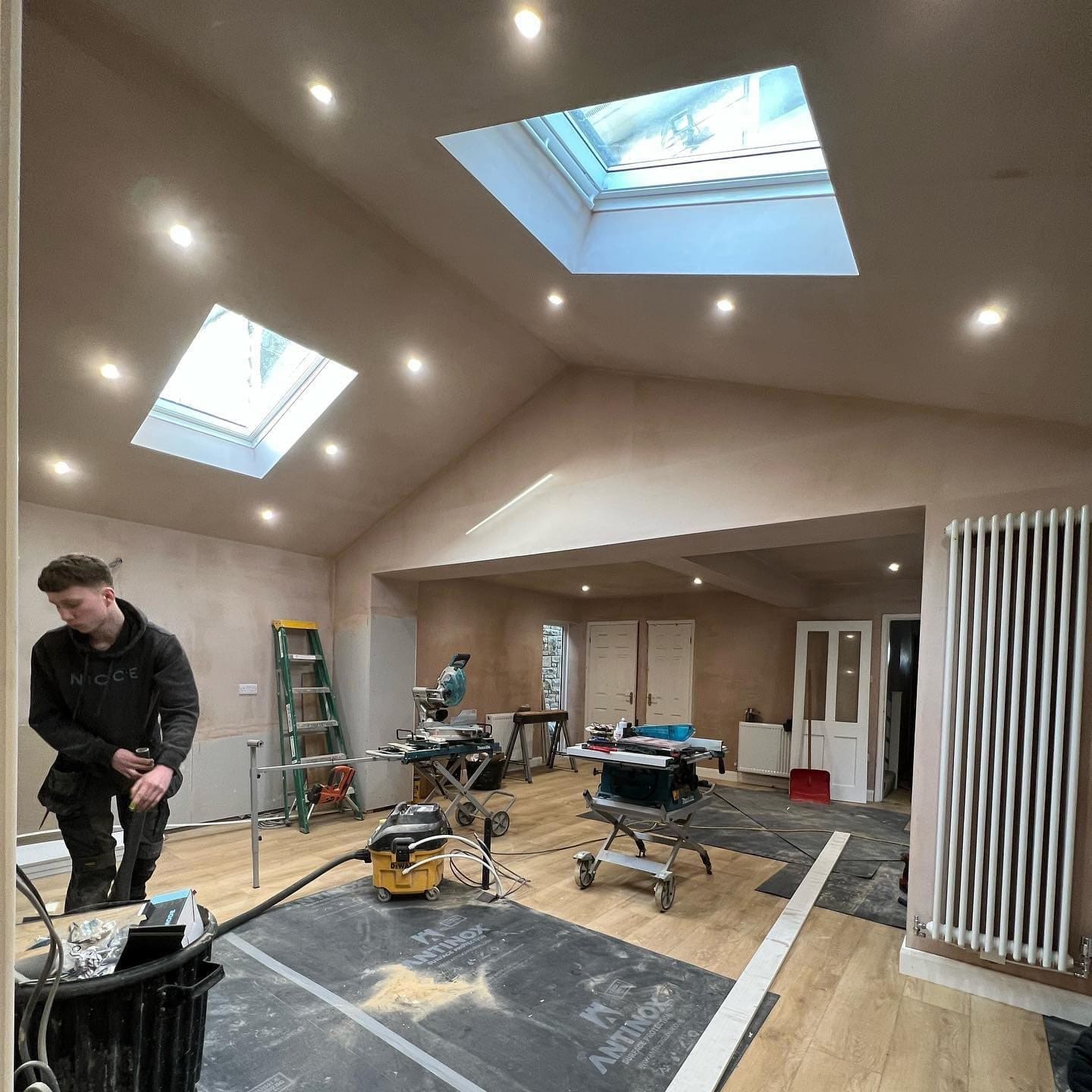 1st fix electrics by Firth Electrical