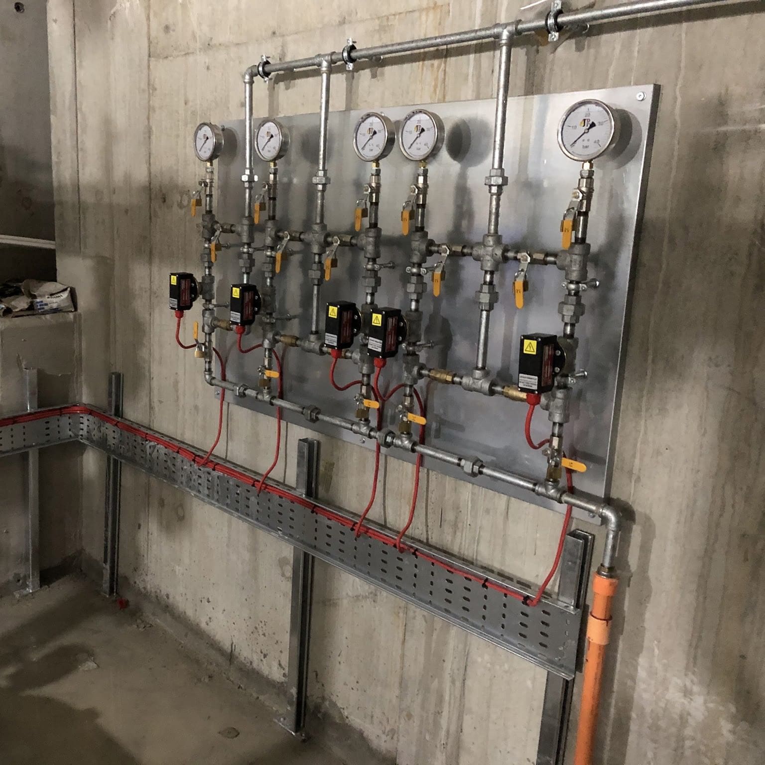 Electric sprinkler system in highrise by firth Electrical